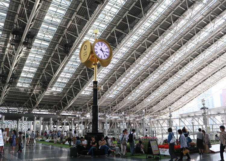 The Toki-no-Hiroba Plaza in JR Osaka station