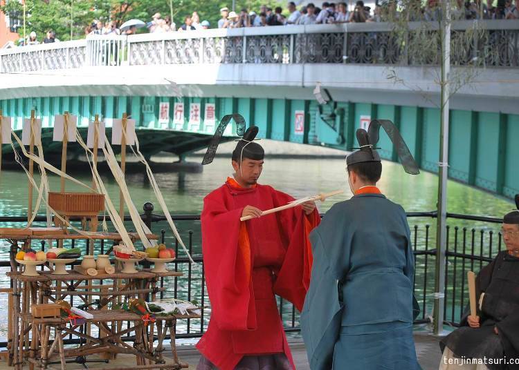 3. Hokonagashi Shinji: The ancient origin of the Tenjin Festival