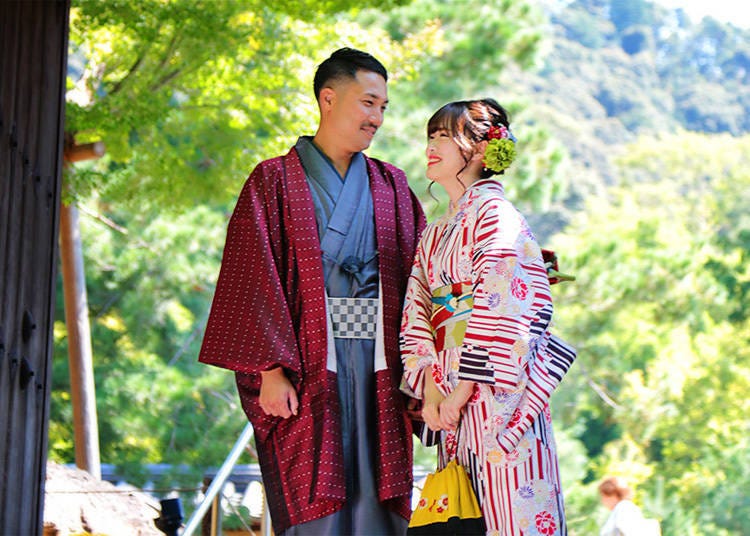 4. Take a Walk Around Umeda Osaka in your Favorite Kimono