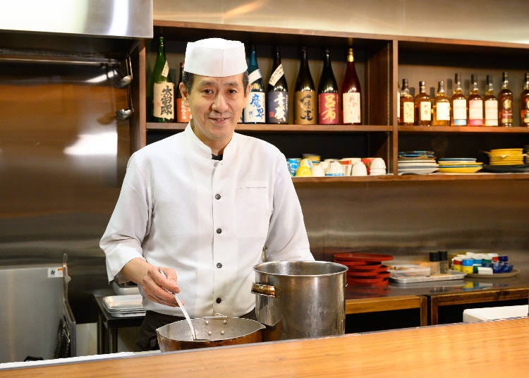 Daizo Hiroshi, the head chef