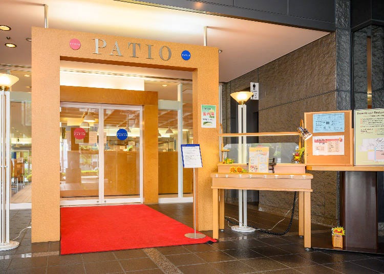 ■2：研究者たちも利用するビジネス施設内の「レストラン パティオ」