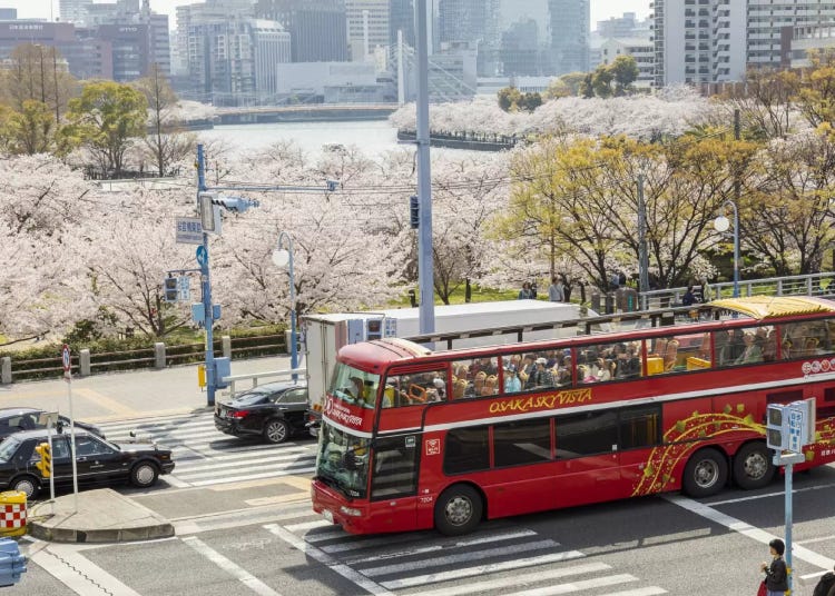 Hop-On, Hop-Off Osaka Tour Bus: Enjoy Top Tourist Sites From Above