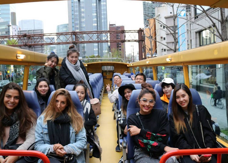 大阪觀光巴士②「大阪WONDER LOOP BUS」上下車自由，隨性旅遊的好幫手