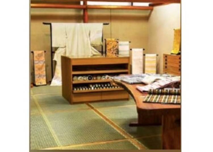 5. Imadegawa: Enjoy a Gorgeous Kimono Show at Nishijin Textile Center