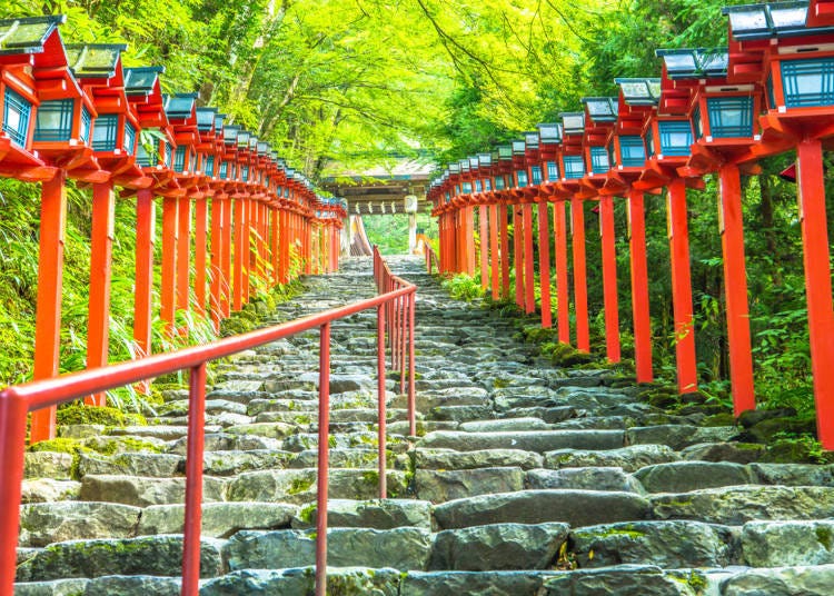 京都免費景點⑧【鞍馬】掌管水的守護神，能量景點「貴船神社」