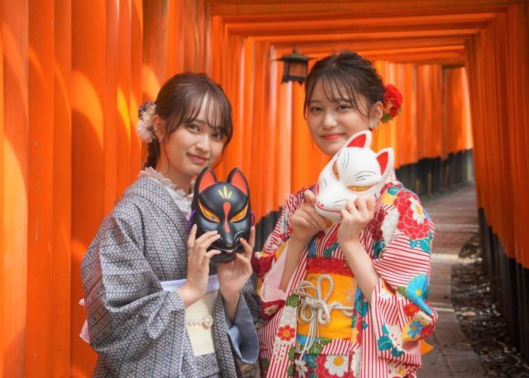 9. Kyoto Aiwafuku Fushimi Inari: Kimono rental shop near Fushimi Inari Shrine!