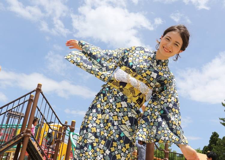 3.擁有20,000種以上最新款和服!「wargo祇園店」