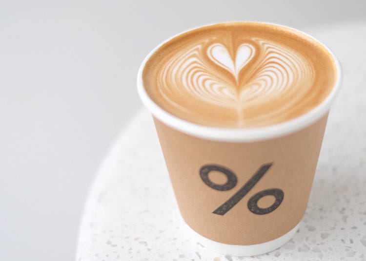 10. % Arabica Kyoto Higashiyama: Fresh coffee and beautiful latte art