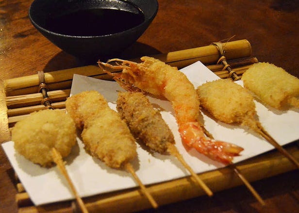 大阪名物「串カツ」作りに挑戦！旬の食材を揚げて美味しくいただこう