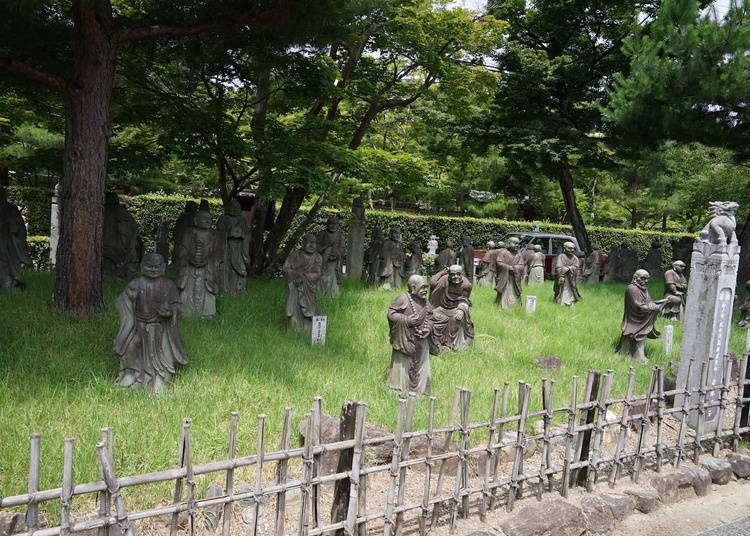 Arashiyama Rakan - Statues of the Disciples of Buddha