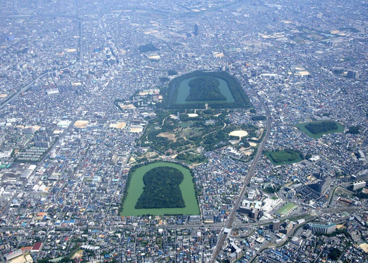 大阪近郊一日游⑨可参访到世界3大坟墓之1的「百舌鸟・古市古坟群」