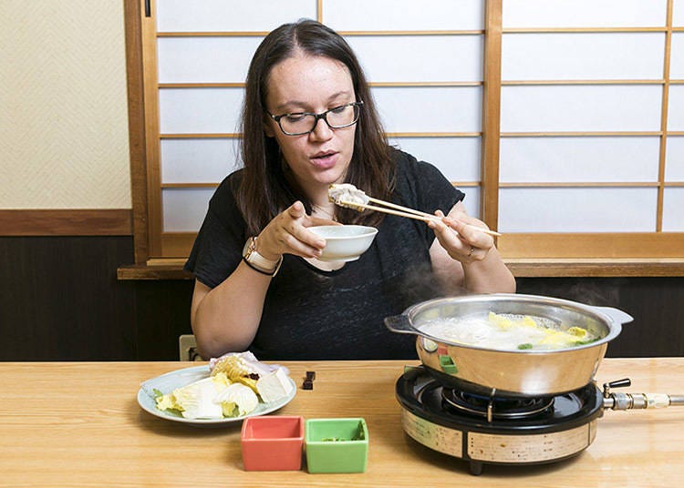 河豚肉質柔軟,口感極佳