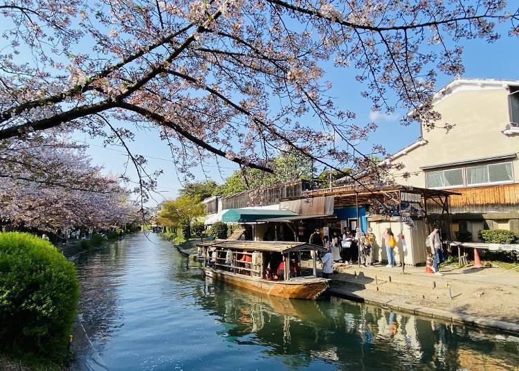 4. Jukkokubune Canal Cruise: See Fushimi's sake breweries from the water