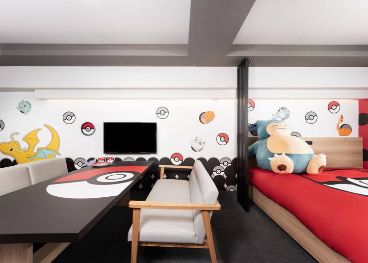 Pokemon Room at Mimaru Kyoto Station: Complete with a Giant Snorlax!
