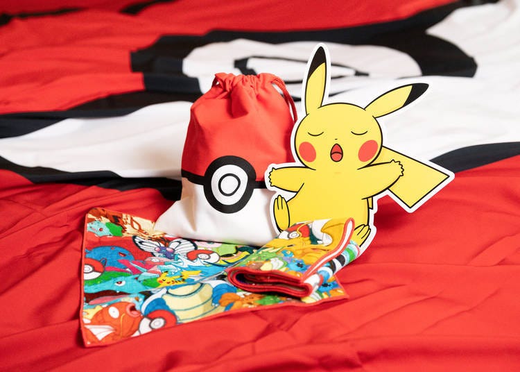 Limited-edition Pokémon souvenirs for hotel guests!