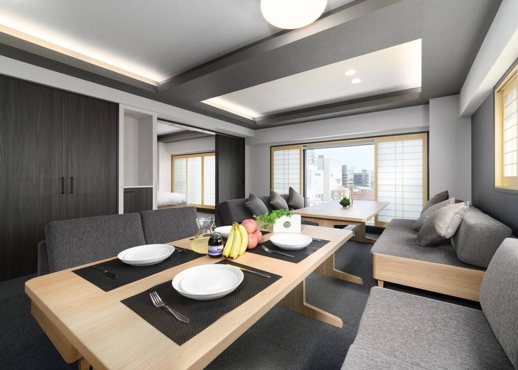 The Deluxe Family Apartment is perfect for large families and groups