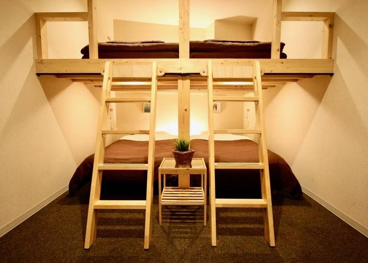 快適な洋室のほか、3・4人用、6人用の和室もあります