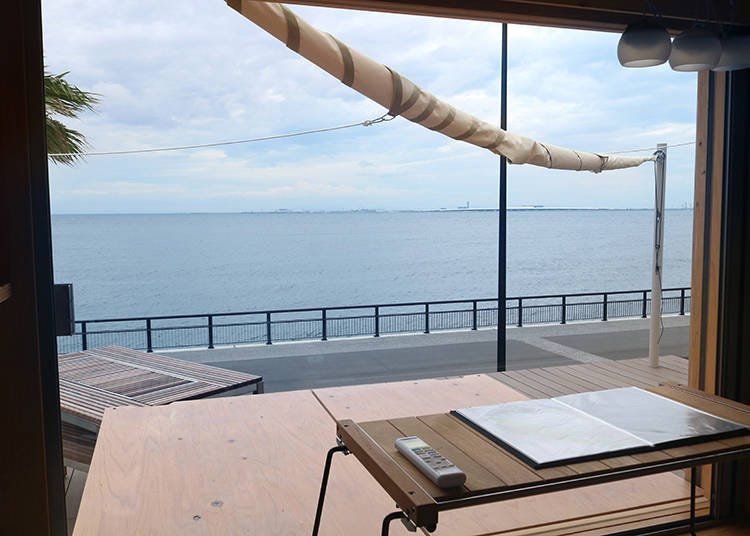 Your BBQ will be complemented by breathtaking views of Osaka Bay.