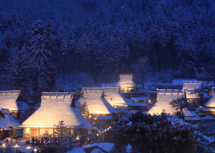 5. Miyama Kayabuki-no-Sato: Snow in Kyoto, Immersed in a Nostalgic Landscape