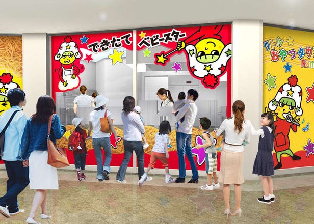 Little Oyatsu Town Namba: Japan's Cutest New Baby Star Ramen Snack Theme Park!