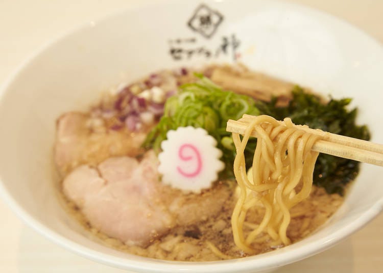 You can't stop eating these delicious, slightly thick and curly noodles.