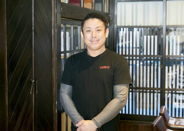 The shop's manager, Mr. Nakano