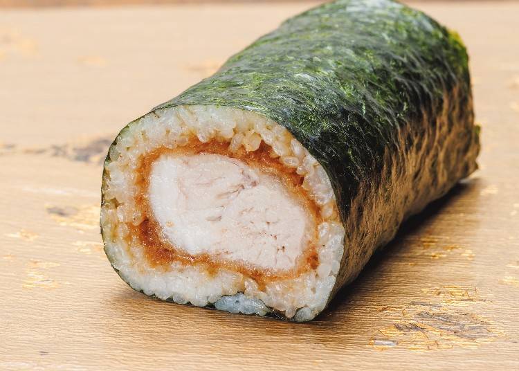 Sangen Pork Cutlet Ehomaki - 700 yen / Hirata Bokujo (Ecute Omiya)