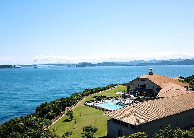 ４．豊かな自然と鳴門海峡の壮大な眺めが楽しめる海辺のリゾートホテル「ホテルアナガ」