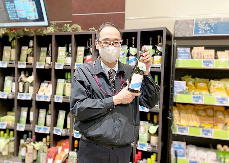 Mr. Maeda shared that the organic and natural section was newly-established upon the supermarket’s reopening.