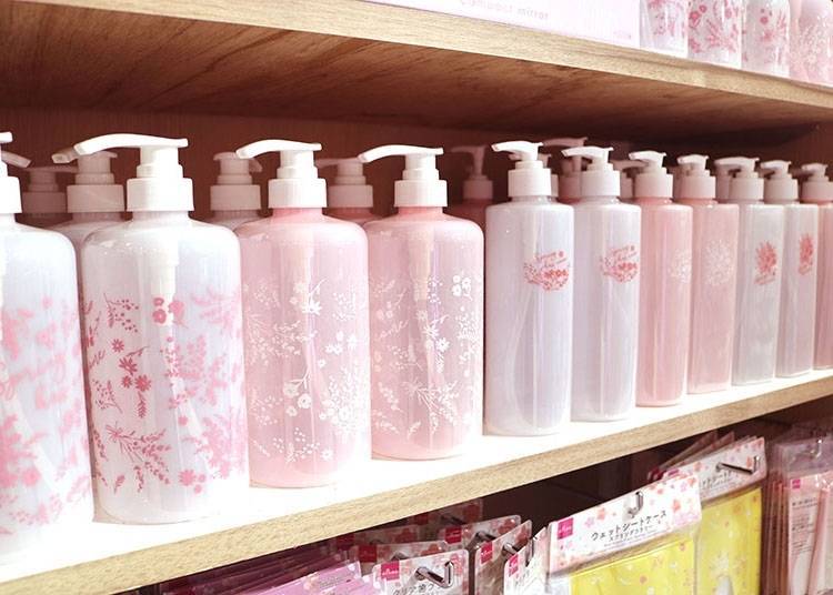 There’s lots of variation for the pump bottles.