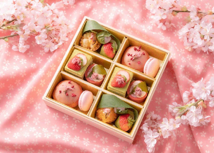 桜×旬のフルーツが盛りだくさんのお花見スイーツボックス【インターコンチネンタルホテル大阪】
