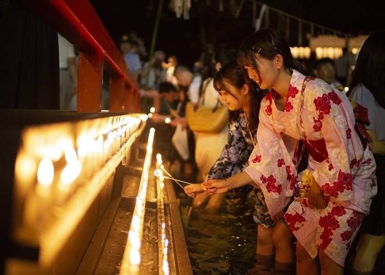 みたらし祭の様子　※開催の予定は変更の可能性があります