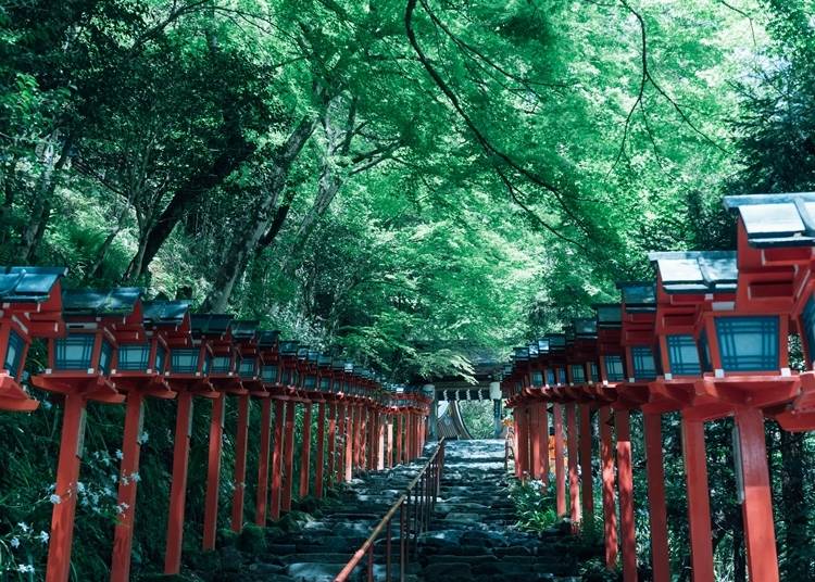 4．京都の避暑地の代表格「貴船」