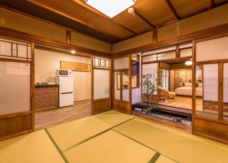The Japanese-style room (Image: Booking.com)