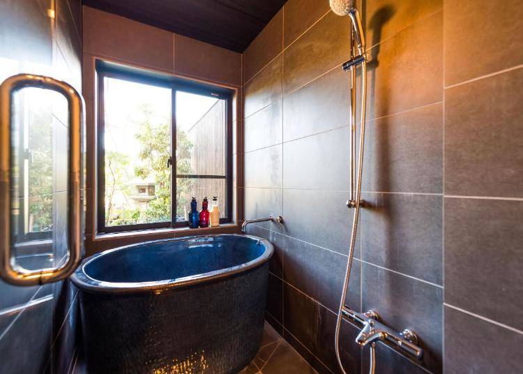 There are bathing areas on both the first and second floor.  (Image: Booking.com)