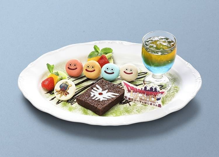 Dragon Quest Island Dessert Plate (*No longer available in 2023)