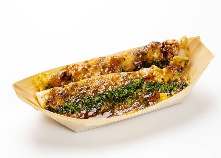 こちらは関西地方の「イカ焼き」。薄いお好み焼きのような見た目　画像素材：PIXTA