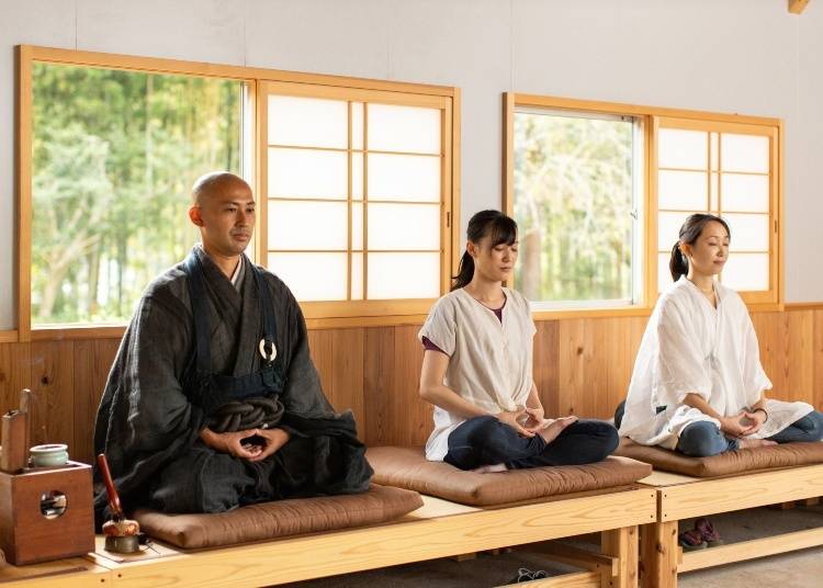 Camping and Zen Meditation at a 1,200-Year-Old Buddhist Temple
