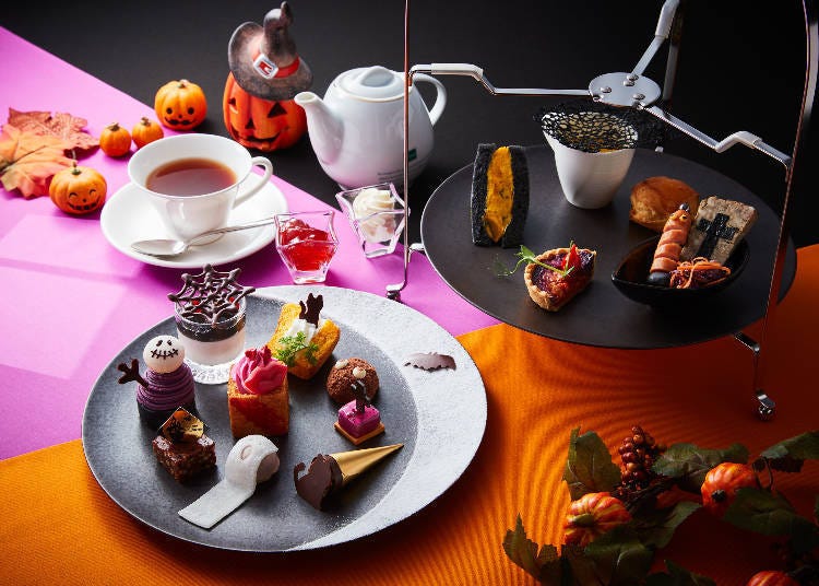 3. Hotel Nikko Osaka: Afternoon tea with heaps of Halloween sweets and playful meals!