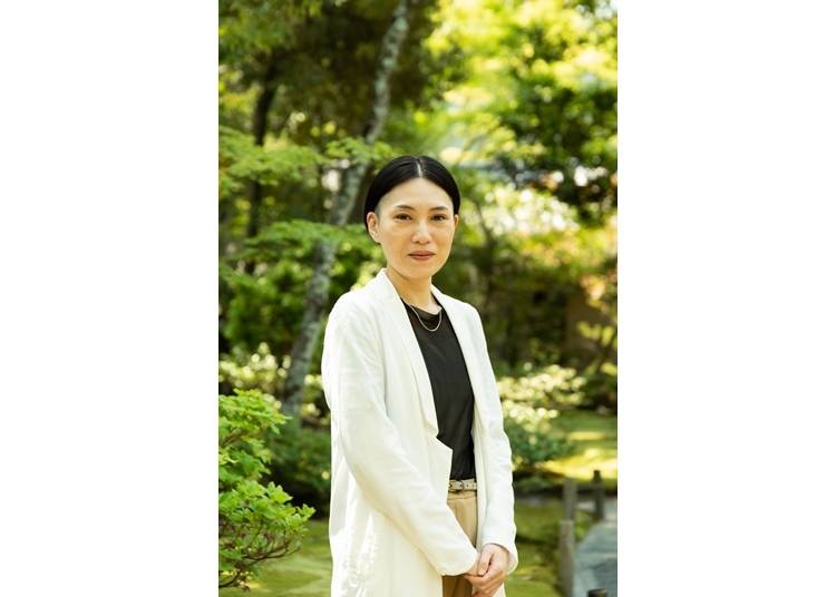 「植彌加藤造園」知財企画部長の山田咲さん 　（写真提供:植彌加藤造園）