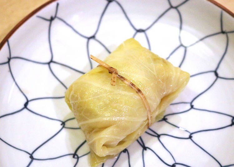 Roll cabbage - once a rarity in oden.