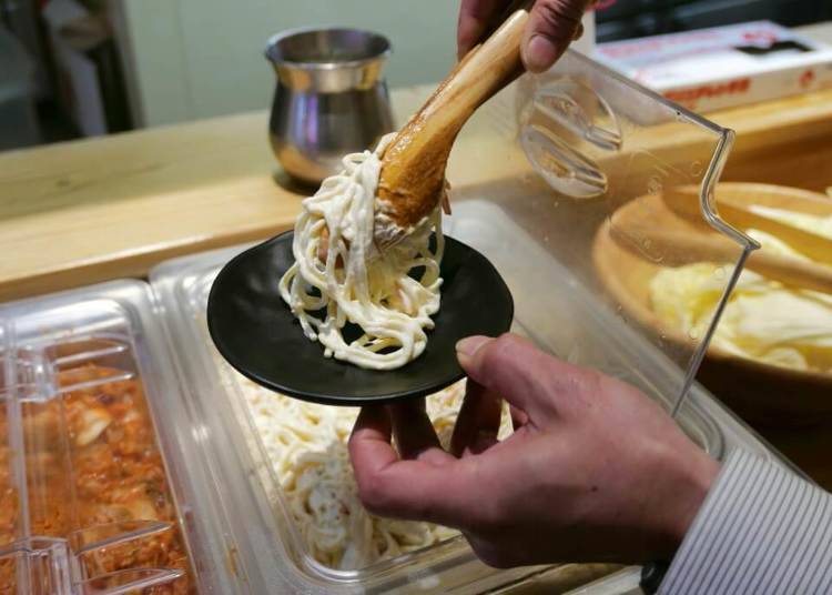 All-you-can-eat Spaghetti Salad