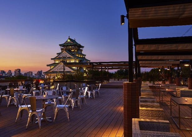 Outdoor Dining in Osaka: 3 Terrace Restaurants to Enjoy Osaka’s Iconic Night Scenery