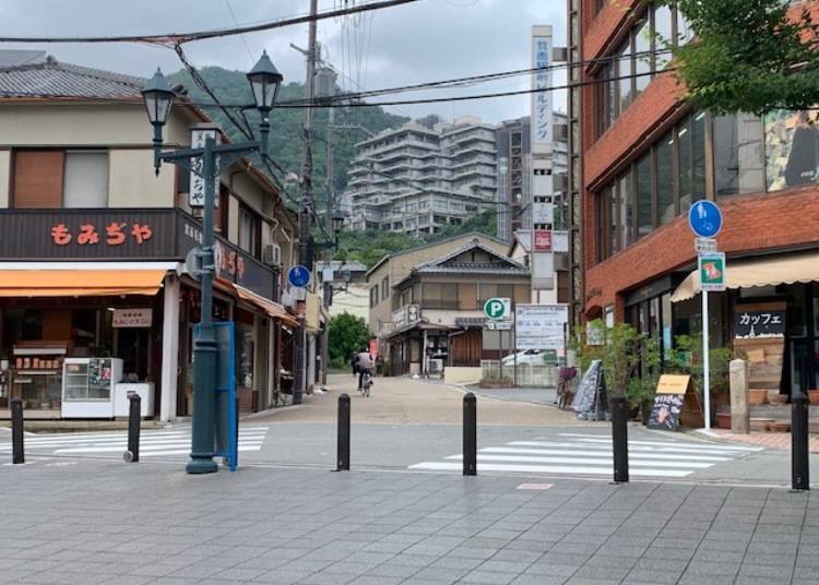 ■瀑布步道從這裡開始