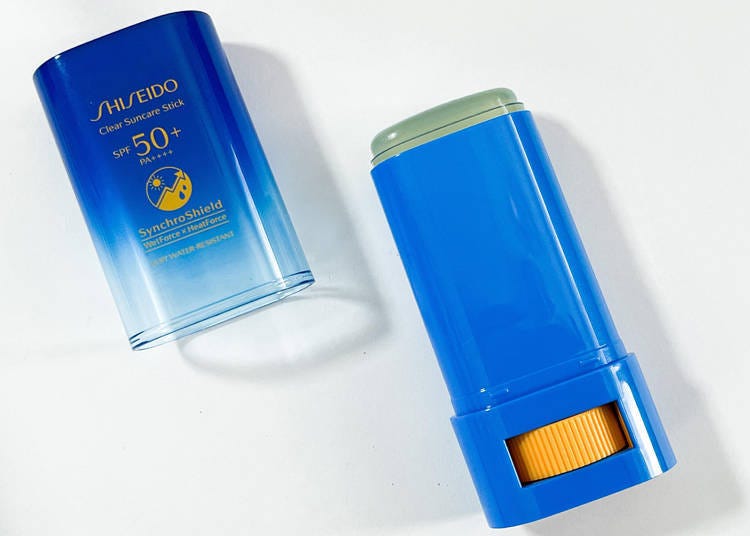 1. Shiseido’s Clear Suncare Stick: Convenient Hands-Free Application!
