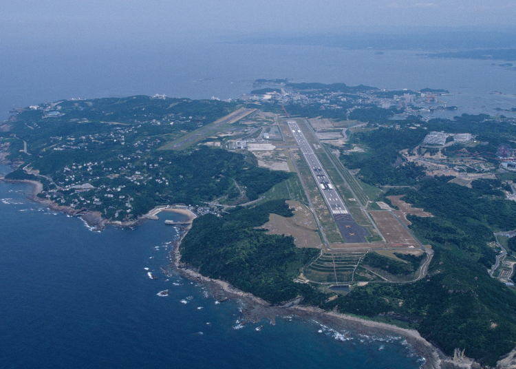 Nanki Shirahama Airport (Photo courtesy of Wakayama Prefecture Sightseeing Federation)