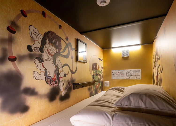 A variety of 'very Japanese' concept rooms await! (Photo: PR Times)