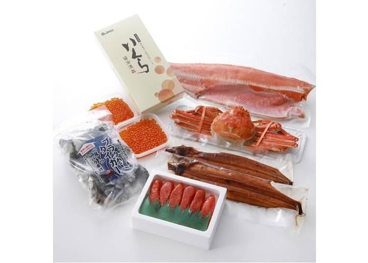 ▶신춘 해산물 후쿠부쿠로(냉동): 10,800엔(세금 포함)