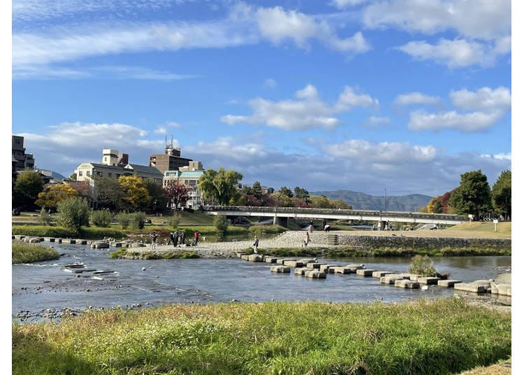 4. Find peace at Kamogawa Park and in the Kamogawa scenery