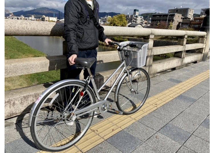 Available bicycle types will vary between rental shops